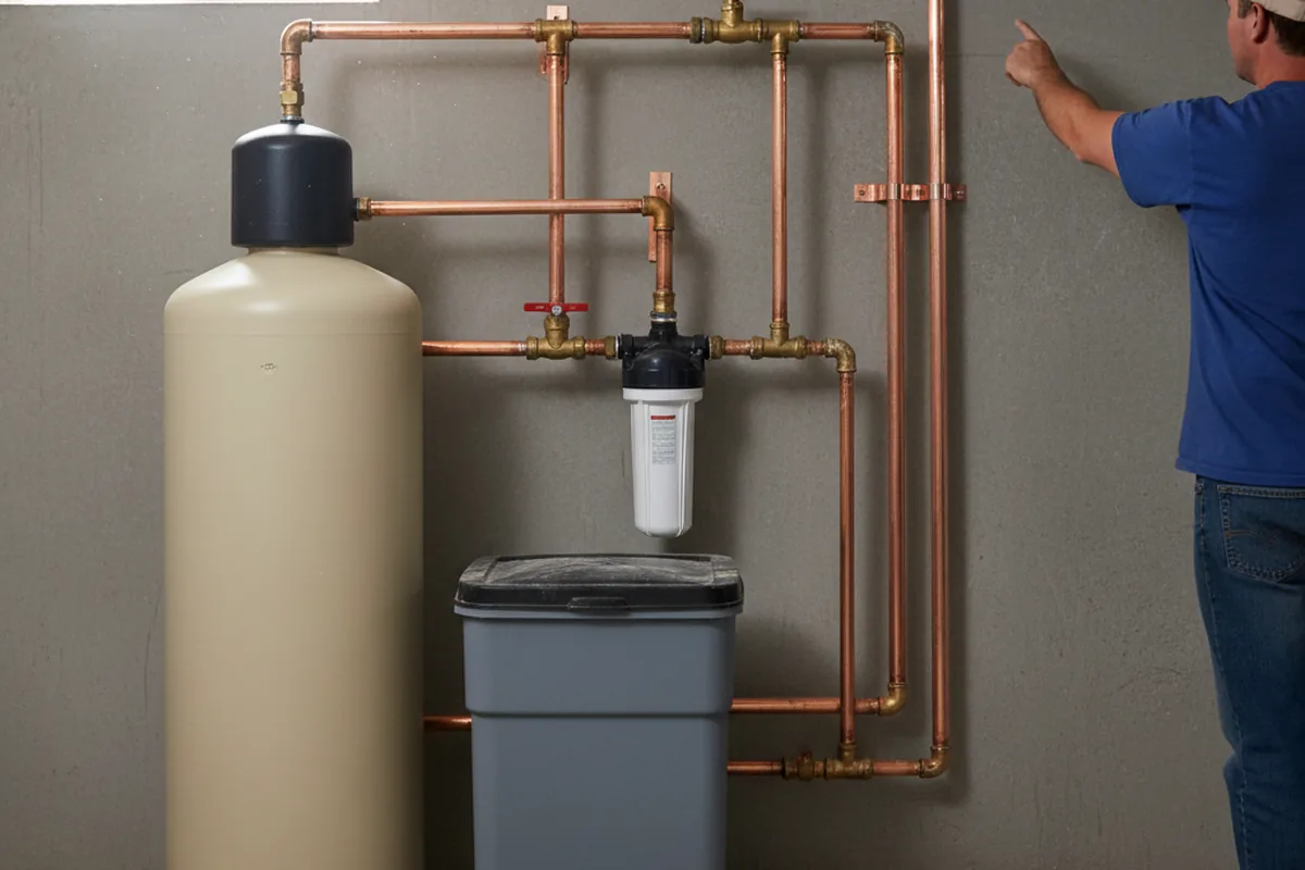 Whole-house water treatment system installed in Otisco